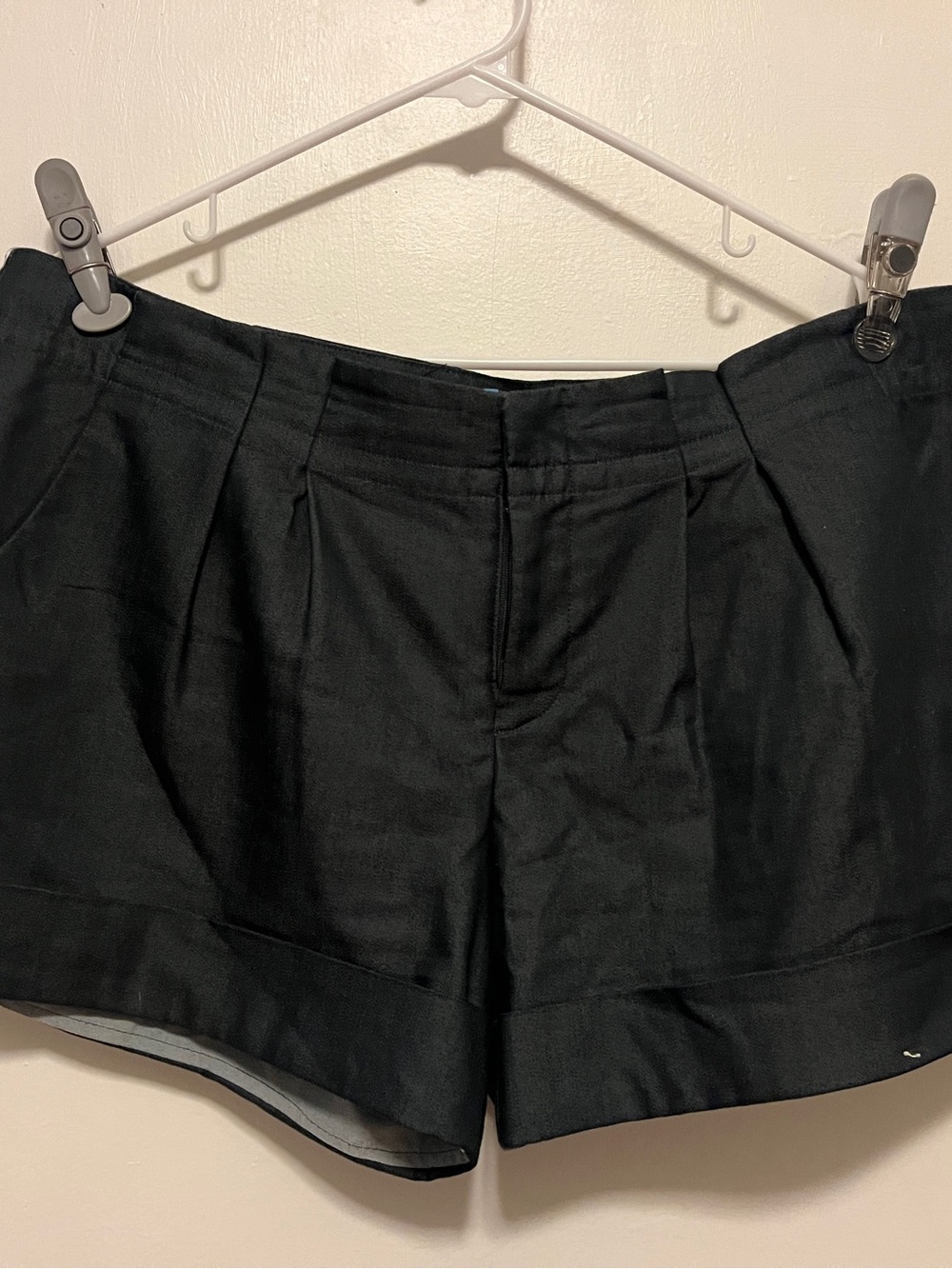Navy Blue Women's Tailored Shorts
